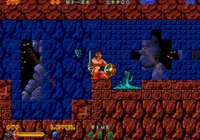 une photo d'Ã©cran de Rastan Saga 2 sur Arcade